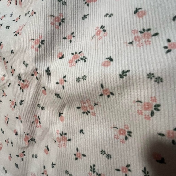 NWT Cream Floral Tote Bag - Lightweight Women's Shoulder Bag - Picture 2 of 7